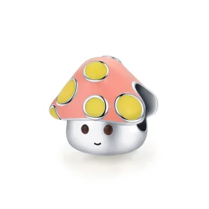 (immagine per) Charm tipo Pandora Piccoli Funghi Colorati - SCC1853