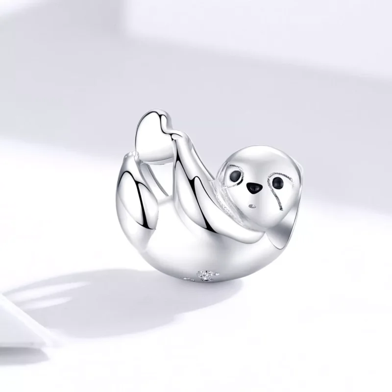 (immagine per) Charm tipo Pandora Piccolo bradipo - BSC109 - Visualizza 2