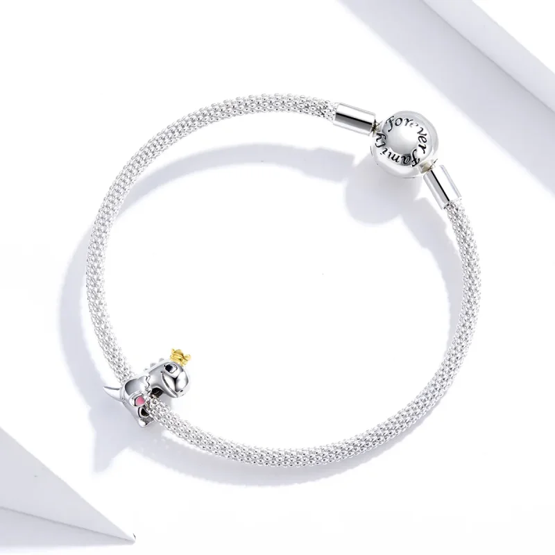 (immagine per) Charm tipo Pandora Piccolo Dinosauro - SCC1674 - Visualizza 3