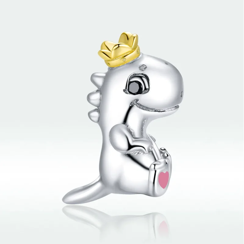 (immagine per) Charm tipo Pandora Piccolo Dinosauro - SCC1674 - Visualizza 5