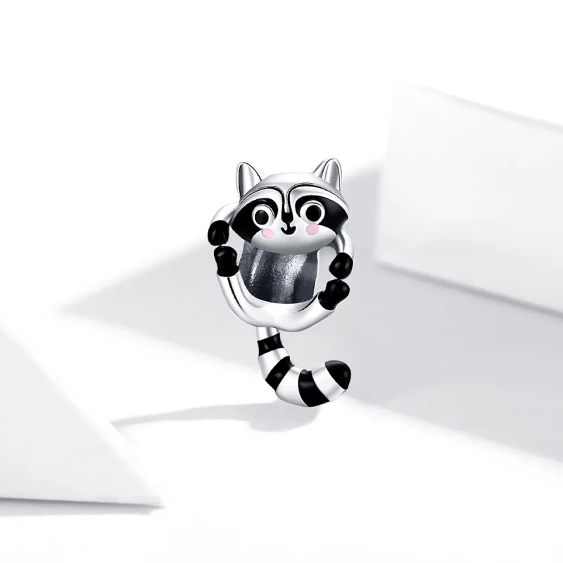 (immagine per) Charm tipo Pandora Piccolo procione - BSC403 - Visualizza 2