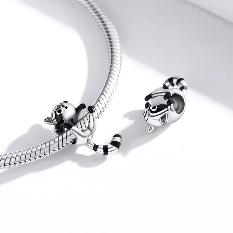 (immagine per) Charm tipo Pandora Piccolo procione - BSC403 - Visualizza 4