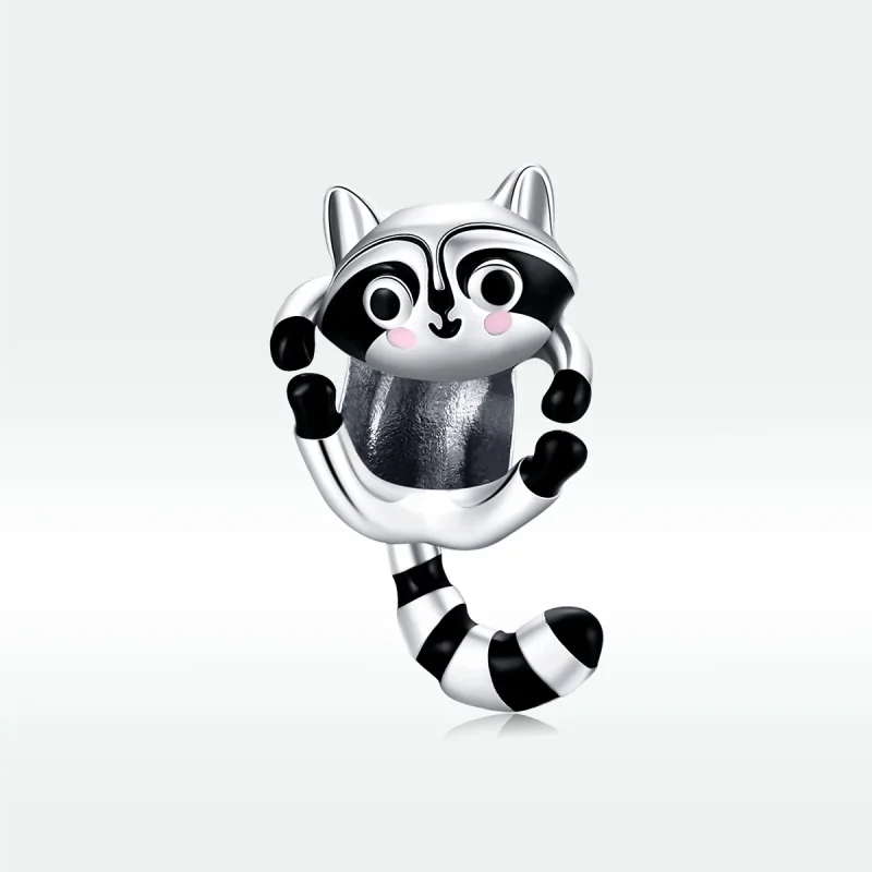 (immagine per) Charm tipo Pandora Piccolo procione - BSC403 - Visualizza 5
