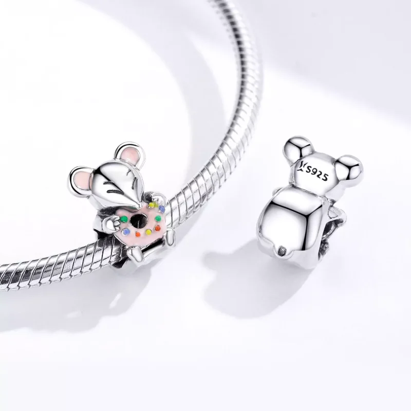 (immagine per) Charm tipo Pandora Piccolo topo - SCC1318 - Visualizza 4