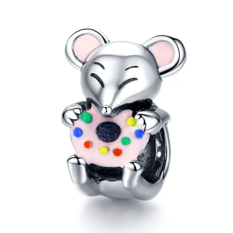 (immagine per) Charm tipo Pandora Piccolo topo - SCC1318