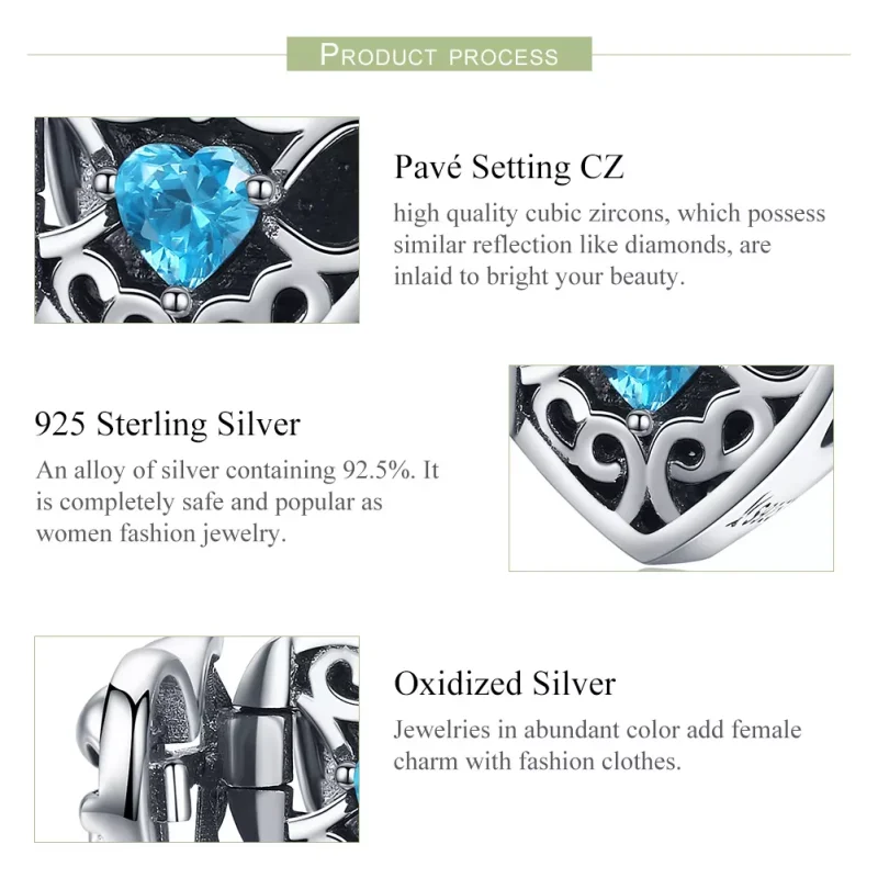(immagine per) Charm tipo Pandora Pietra mistica - SCC1053 - Visualizza 6