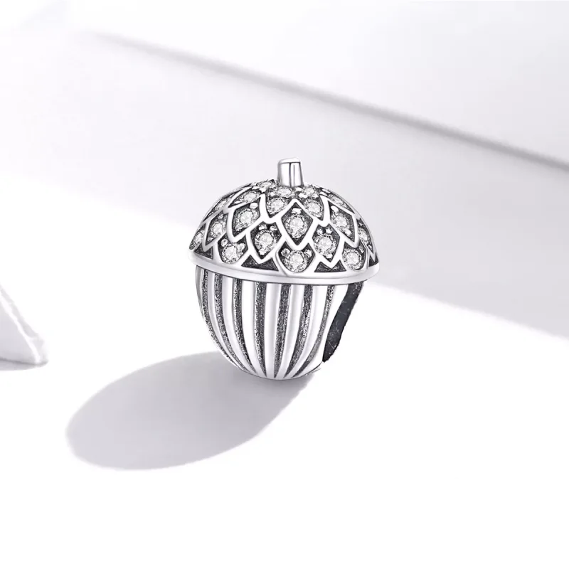 (immagine per) Charm tipo Pandora Pigna fortunata - BSC337 - Visualizza 2