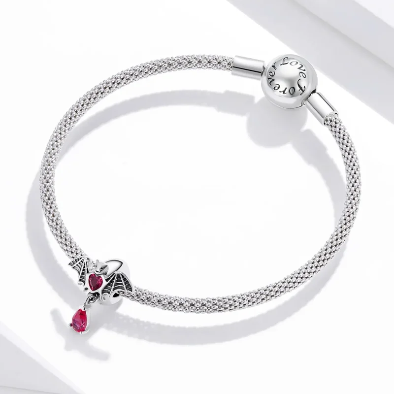 (immagine per) Charm tipo Pandora Pipistrello - SCC1779 - Visualizza 3