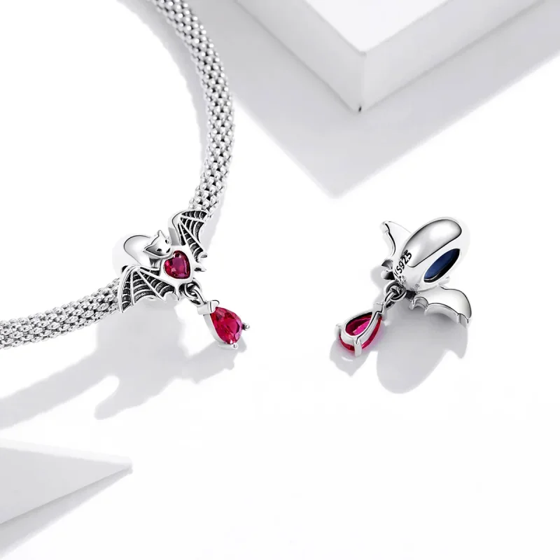 (immagine per) Charm tipo Pandora Pipistrello - SCC1779 - Visualizza 4