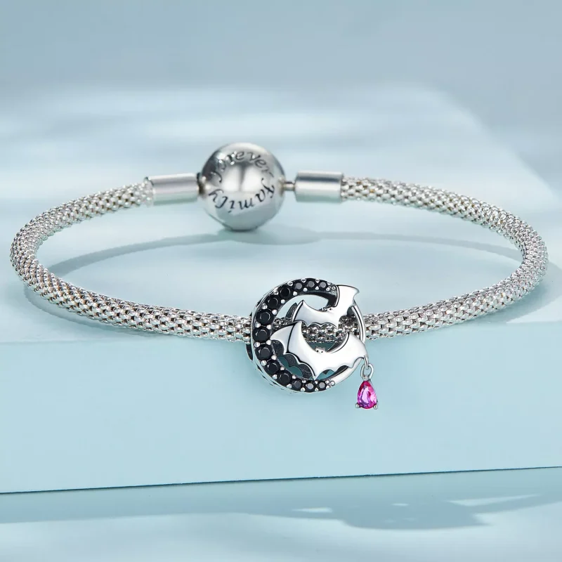 (immagine per) Charm tipo Pandora Pipistrello - SCC2392 - Visualizza 3