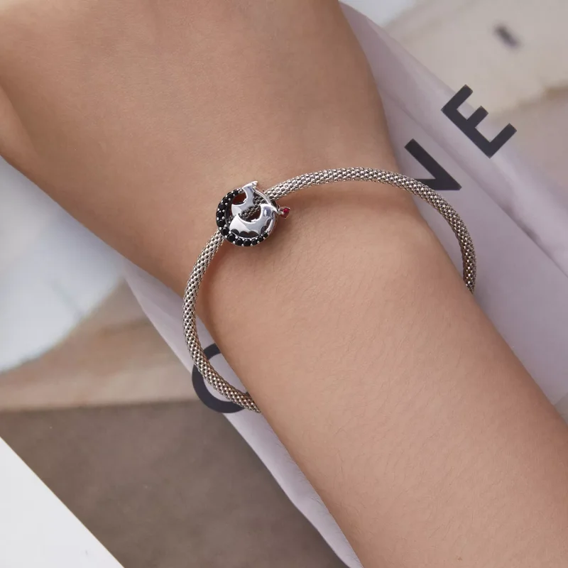 (immagine per) Charm tipo Pandora Pipistrello - SCC2392 - Visualizza 5