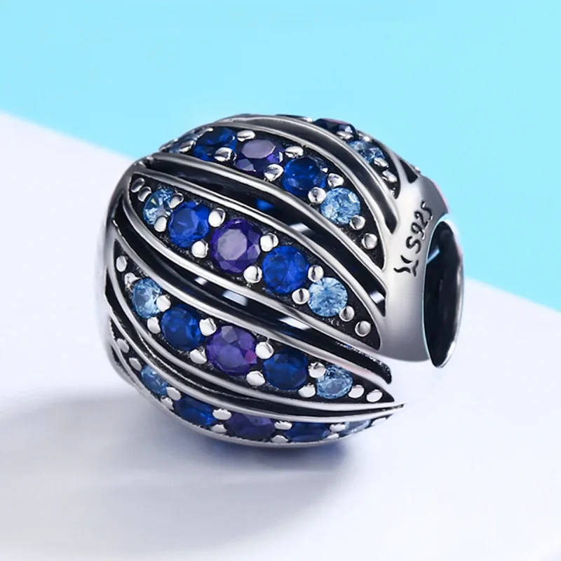 (immagine per) Charm tipo Pandora Piuma di fringuello - SCC472 - Visualizza 2