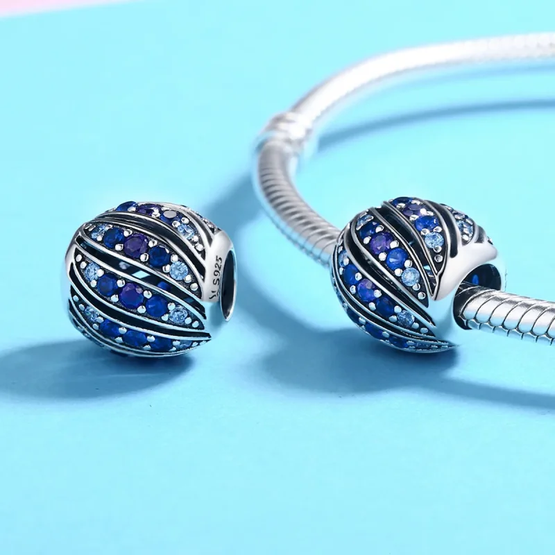 (immagine per) Charm tipo Pandora Piuma di fringuello - SCC472 - Visualizza 3