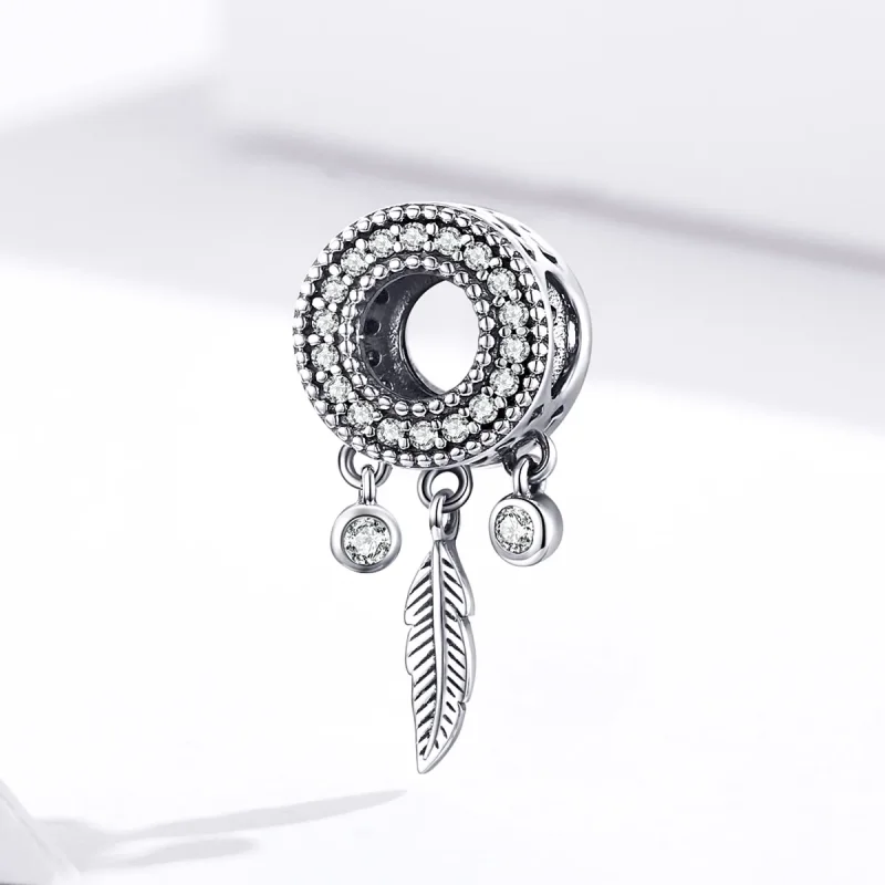 (immagine per) Charm tipo Pandora Piuma lucida - SCC1550 - Visualizza 3