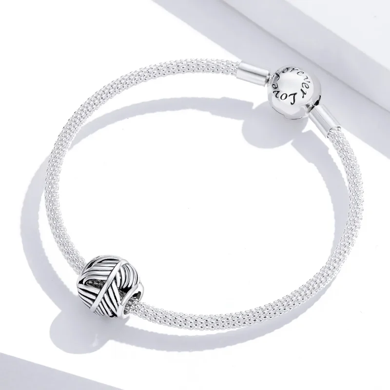 (immagine per) Charm tipo Pandora Piuma - SCC1509 - Visualizza 3