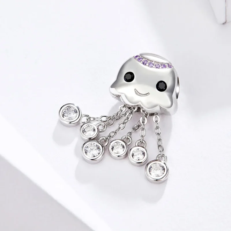 (immagine per) Charm tipo Pandora Polpo - BSC081 - Visualizza 2