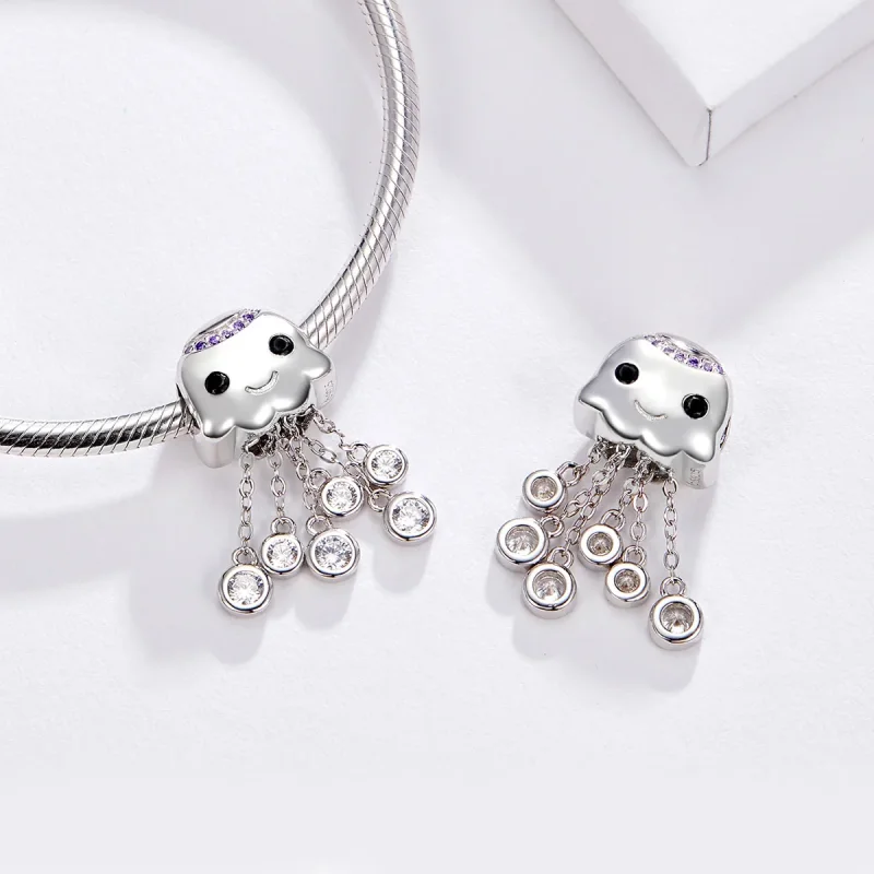(immagine per) Charm tipo Pandora Polpo - BSC081 - Visualizza 3