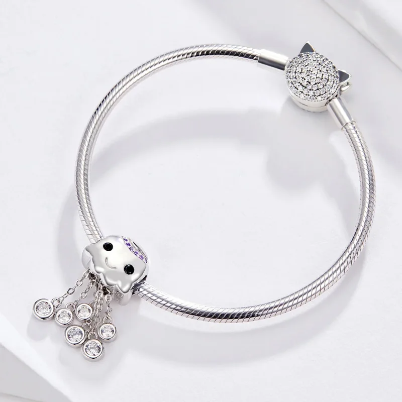 (immagine per) Charm tipo Pandora Polpo - BSC081 - Visualizza 4