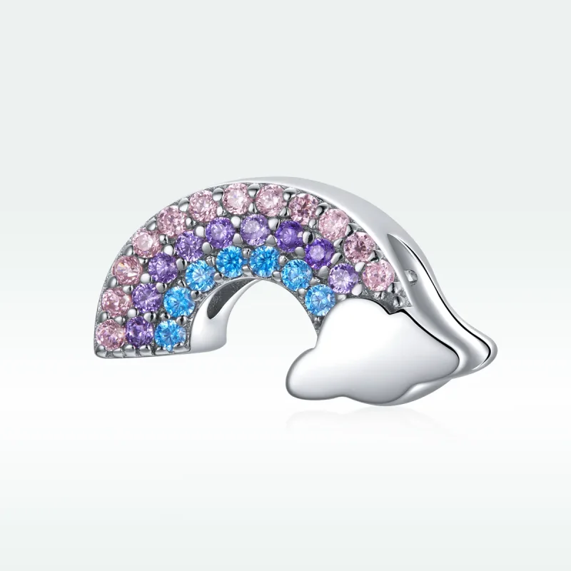 (immagine per) Charm tipo Pandora Ponte Arcobaleno - SCC1788 - Visualizza 5