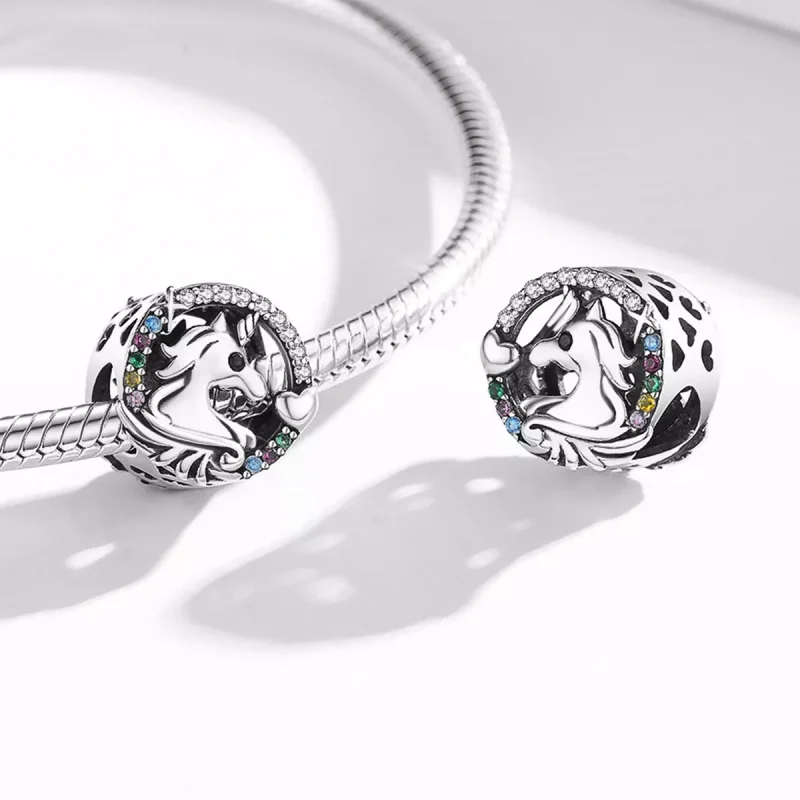 (immagine per) Charm tipo Pandora Pony volante - BSC476 - Visualizza 4