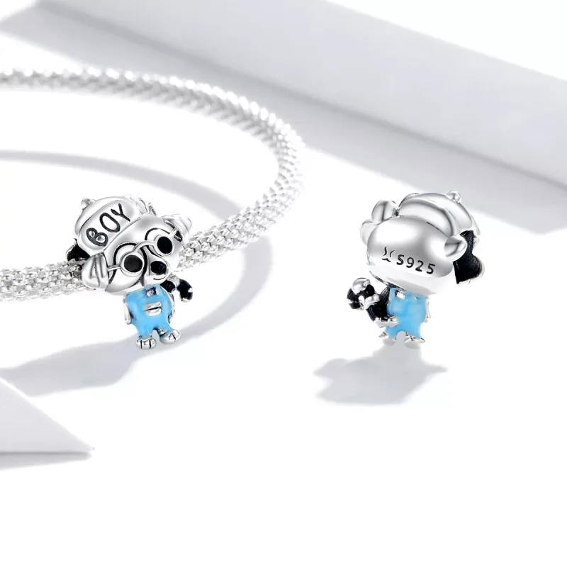 (immagine per) Charm tipo Pandora Procione hip-hop - SCC1629 - Visualizza 4