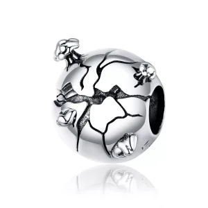 Charm tipo Pandora Proteggi la Terra - SCC1581 (immagine per) Charm tipo Pandora Proteggi la Terra - SCC1581
