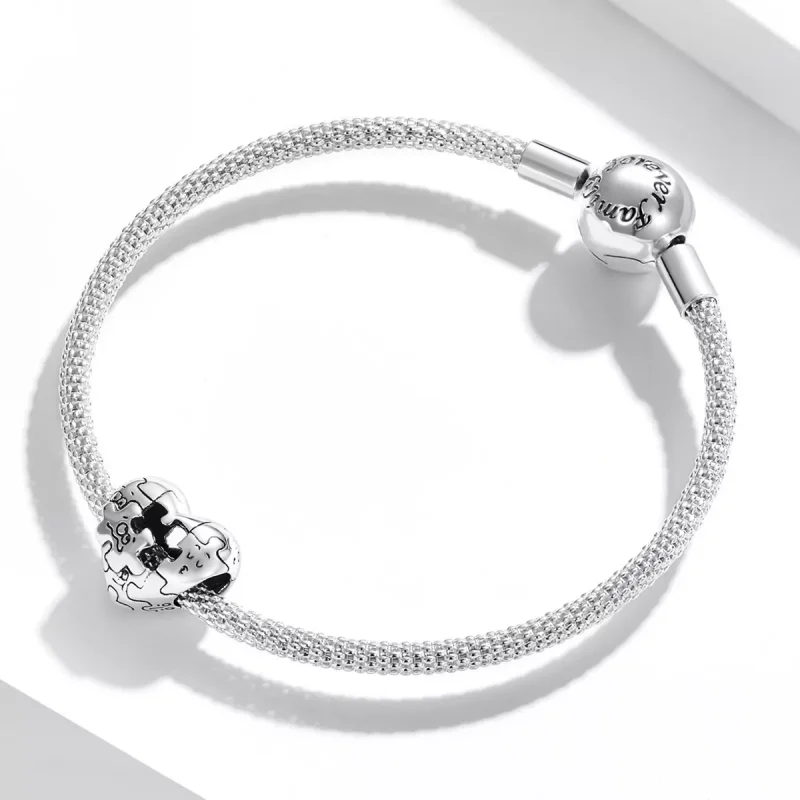 (immagine per) Charm tipo Pandora Puzzle - BSC557 - Visualizza 3