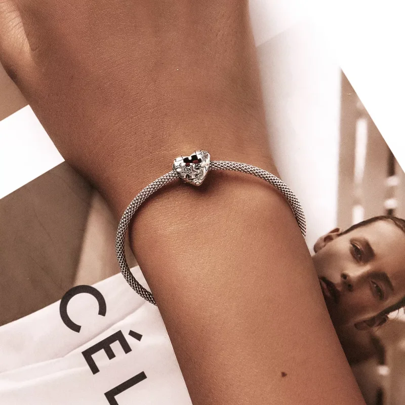 (immagine per) Charm tipo Pandora Puzzle - BSC557 - Visualizza 5