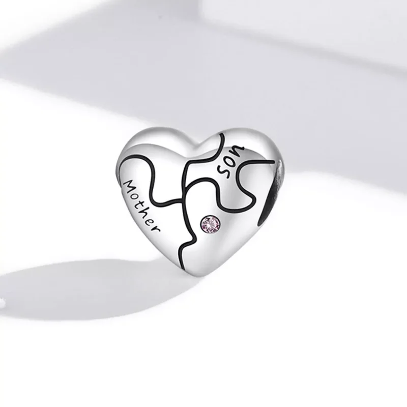 (immagine per) Charm tipo Pandora Puzzle d'amore - SCC1976 - Visualizza 2