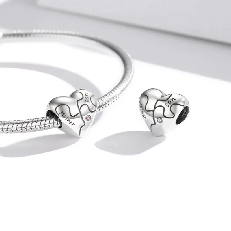 (immagine per) Charm tipo Pandora Puzzle d'amore - SCC1976 - Visualizza 4