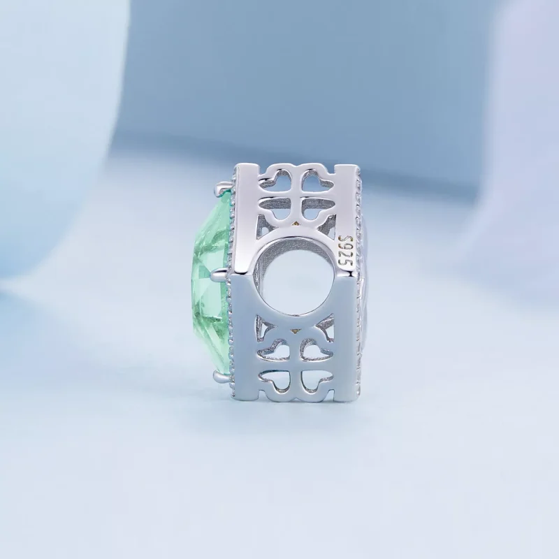 (immagine per) Charm tipo Pandora Quadrifoglio - BSC667 - Visualizza 3