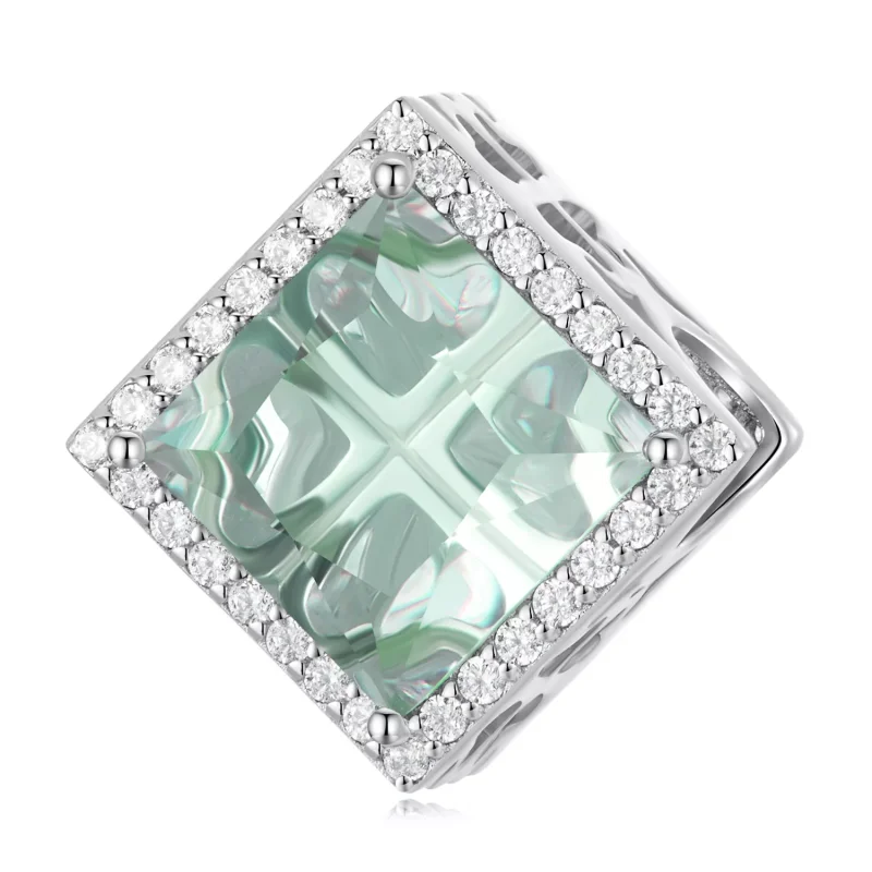 (immagine per) Charm tipo Pandora Quadrifoglio - BSC667