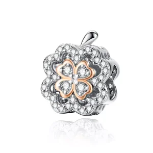 (immagine per) Charm tipo Pandora Quadrifoglio - SCC1247