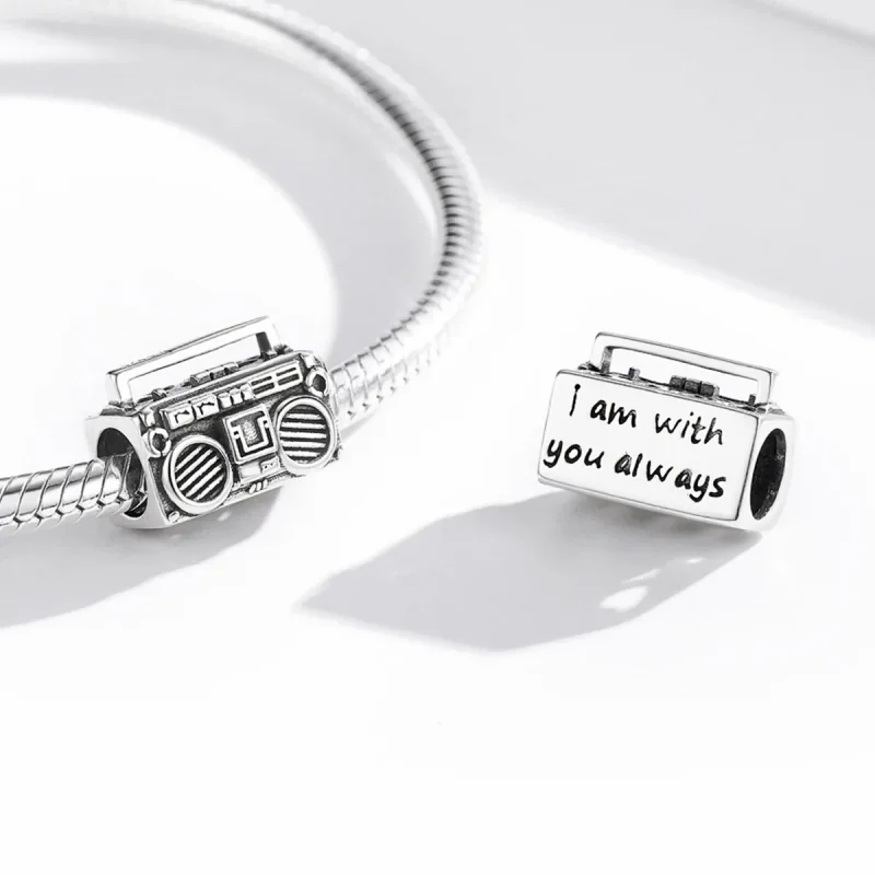 (immagine per) Charm tipo Pandora Radio d'epoca - SCC1873 - Visualizza 4