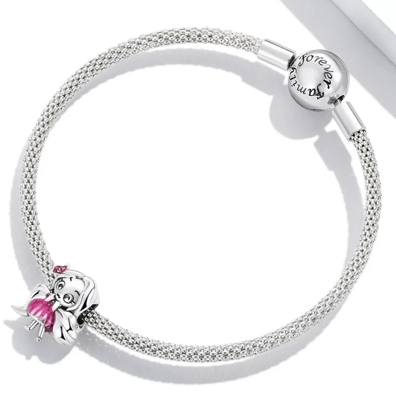 (immagine per) Charm tipo Pandora Ragazza dai capelli lunghi - SCC2172 - Visualizza 3