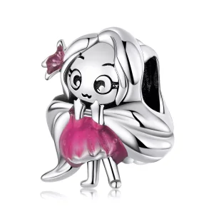 (immagine per) Charm tipo Pandora Ragazza dai capelli lunghi - SCC2172