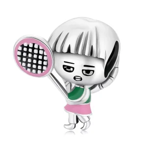 (immagine per) Charm tipo Pandora Ragazza del tennista - SCC2051