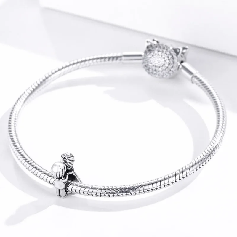 (immagine per) Charm tipo Pandora Ragazzo e ragazza che ballano - SCC1565 - Visualizza 3