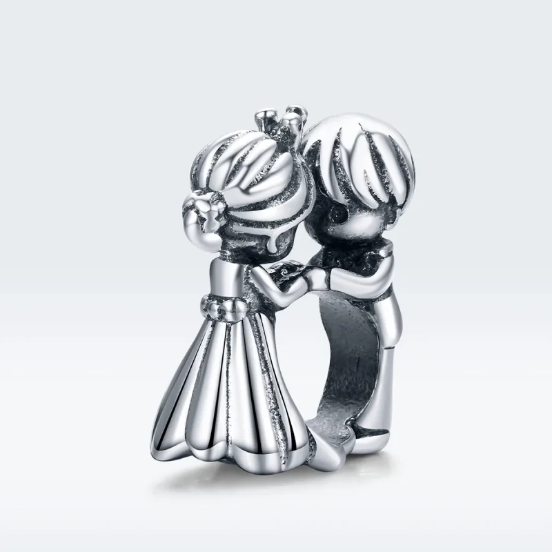 (immagine per) Charm tipo Pandora Ragazzo e ragazza che ballano - SCC1565 - Visualizza 5