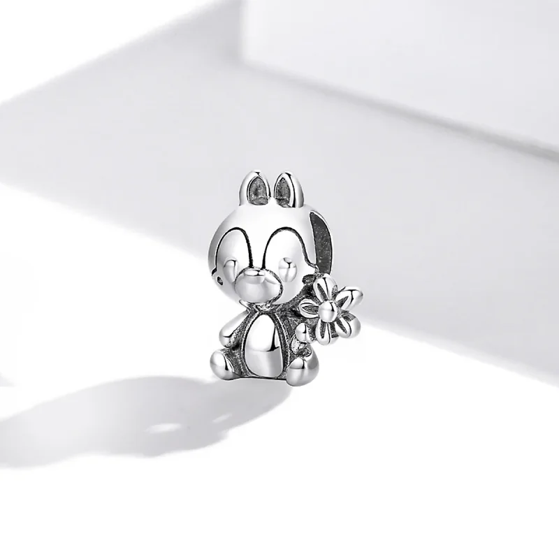 (immagine per) Charm tipo Pandora Ragazzo scoiattolo - SCC1868 - Visualizza 2