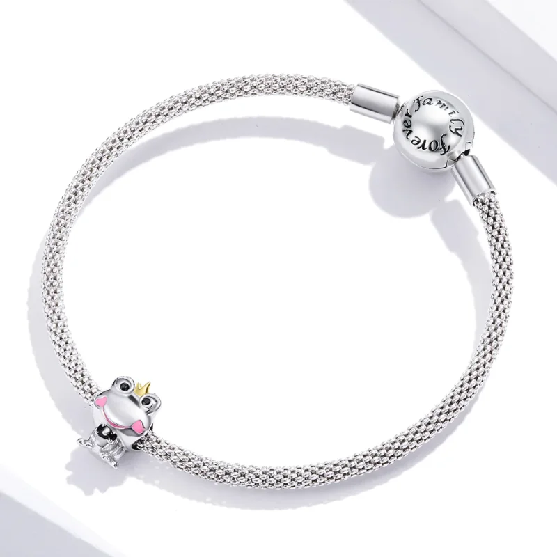 (immagine per) Charm tipo Pandora Rana gentile - SCC1769 - Visualizza 3