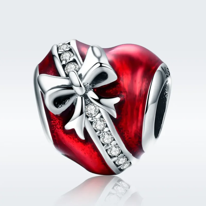 (immagine per) Charm tipo Pandora Regalo d'amore per San Valentino - SCC741 - Visualizza 3