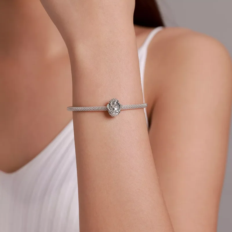 (immagine per) Charm tipo Pandora Riccio bambino - SCC1926 - Visualizza 5