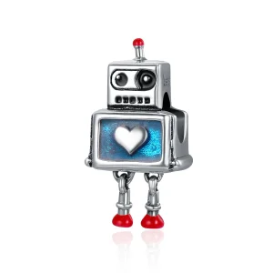 (immagine per) Charm tipo Pandora Robot - SCC346