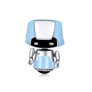 (immagine per) Charm tipo Pandora Robot Zaffiro - SCC1773