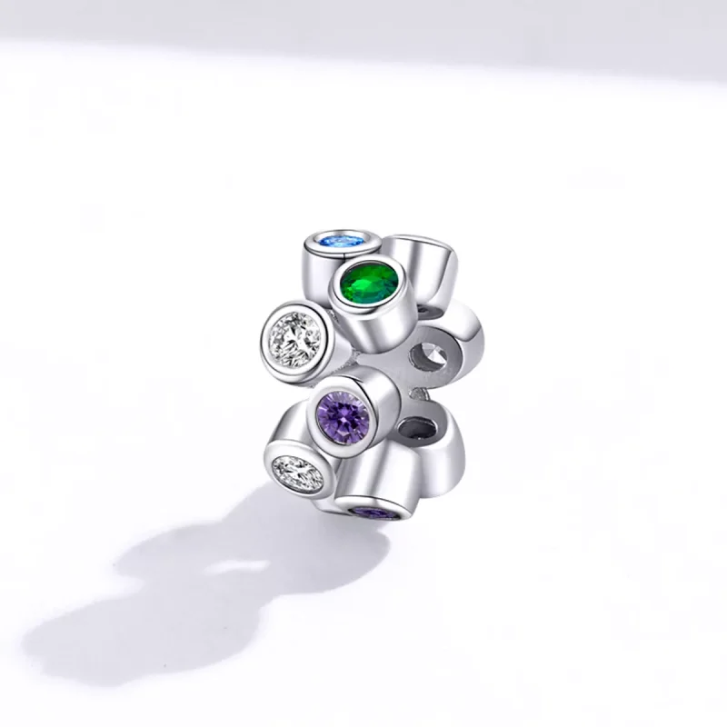 (immagine per) Charm tipo Pandora Romanticismo a colori - BSC184 - Visualizza 2