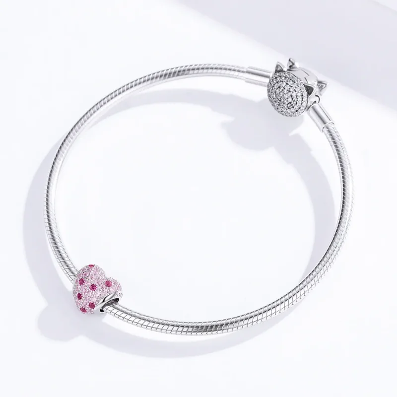 (immagine per) Charm tipo Pandora Romanzo di giovane ragazza - BSC118 - Visualizza 3