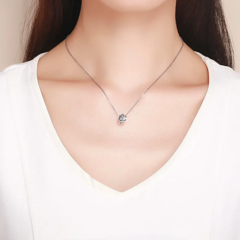 (immagine per) Charm tipo Pandora rosa Bianca - SCC1101 - Visualizza 5