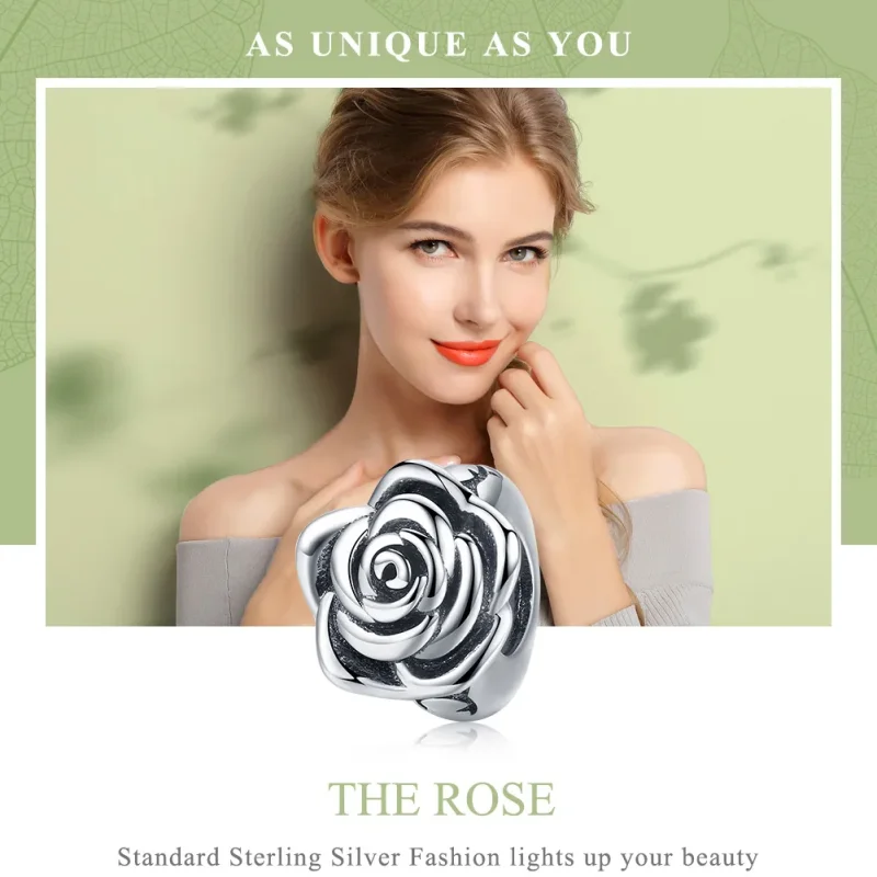 (immagine per) Charm tipo Pandora rosa Bianca - SCC1101 - Visualizza 6
