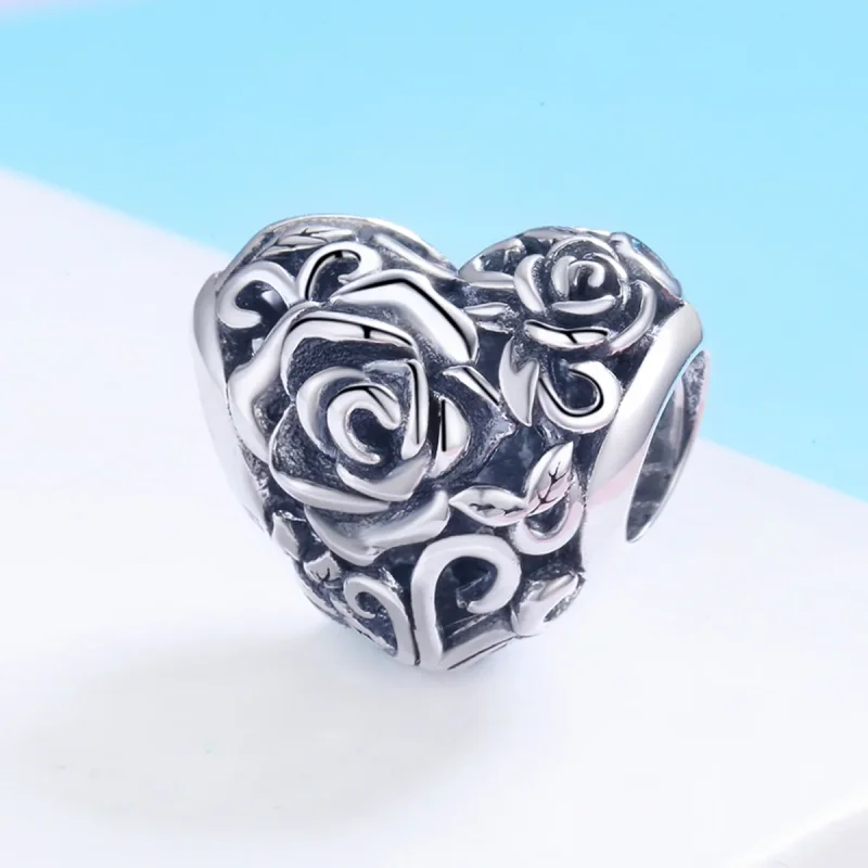 (immagine per) Charm tipo Pandora Rosa gentile - SCC790 - Visualizza 2